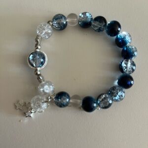 New Glass Star Beaded Bracelet